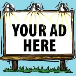 Your Ad Here Sign on Gillett News